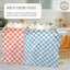Set bolsas reutiliz. para pan Gingham