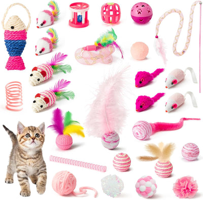 Juego 27 Pzas Juguetes Interactivos para Gatos