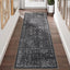 Alfombra pasillo 2x6" color negro antiderrap suave