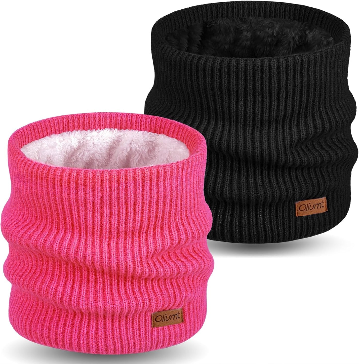 Calentador cuello polainas forro polar resistente viento