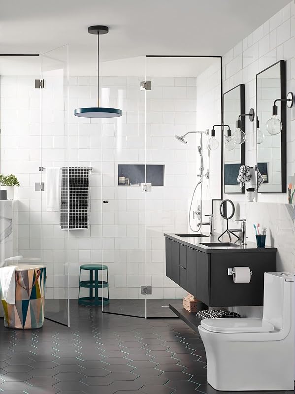 Toallero baño 18" cromado