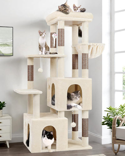 Torre gato alta resistencia poste rascado nido grande