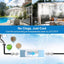 Sistema niebla patio 99pies con filtro para jardín piscina
