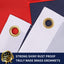 Bandera cristiana doble cara 4x6ft de nailon 210D para poste