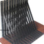 16 Soportes Estante Metal Negro Resistentes en L