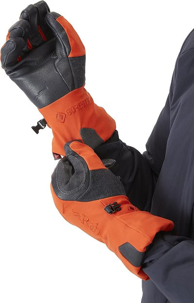 Guantes cuero Gore-tex impermeables para escalada en hielo