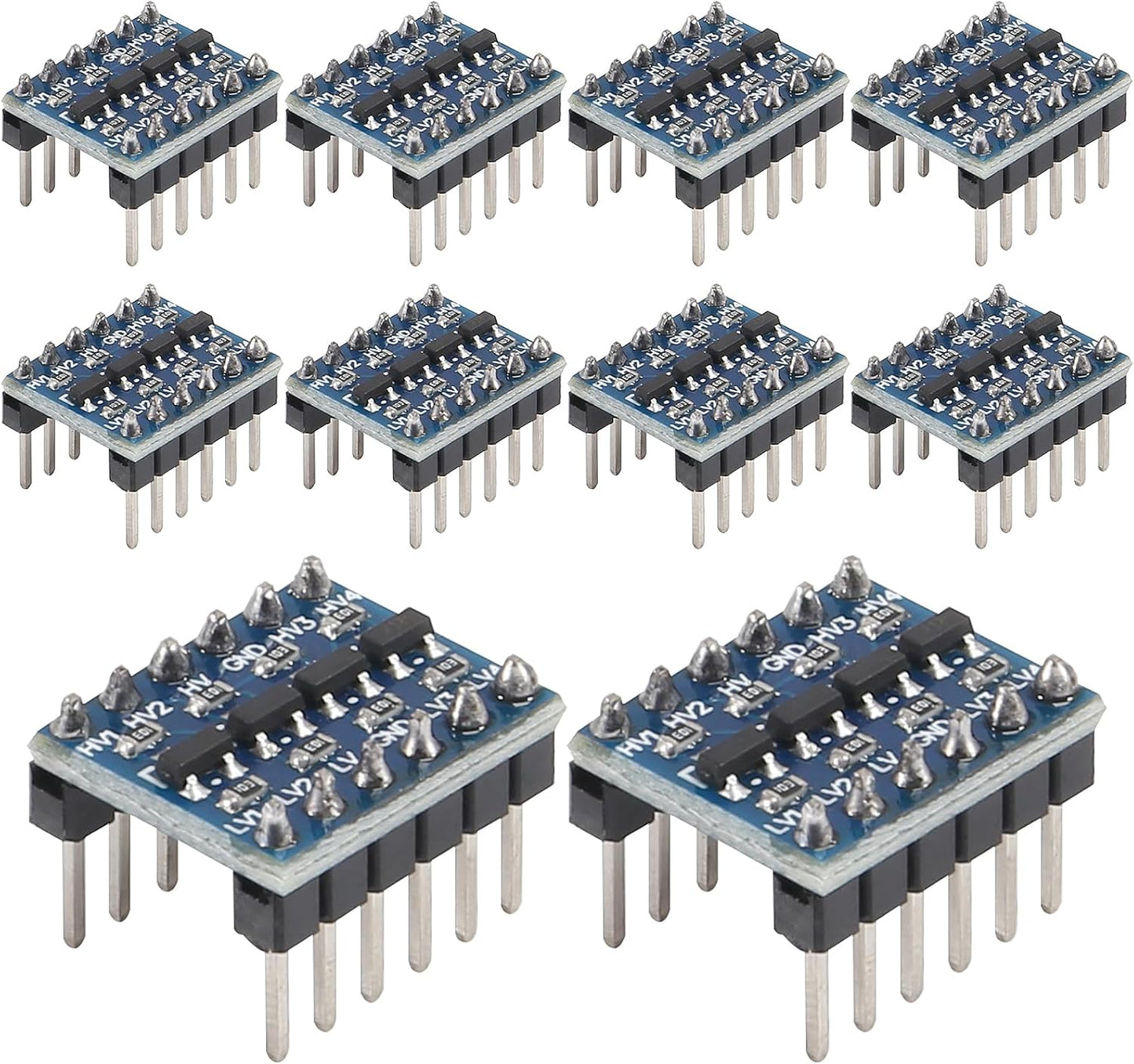 Módulo Shifter 3.3V a 5V 4 canales I2C para Raspberry Pi