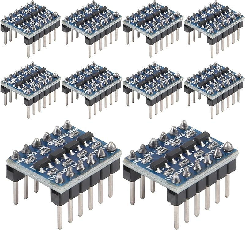 Módulo Shifter 3.3V a 5V 4 canales I2C para Raspberry Pi