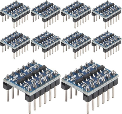 Módulo Shifter 3.3V a 5V 4 canales I2C para Raspberry Pi