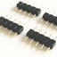 Cable extensión RGBW 5 colores 2uds 3.3pies conector LED SMD