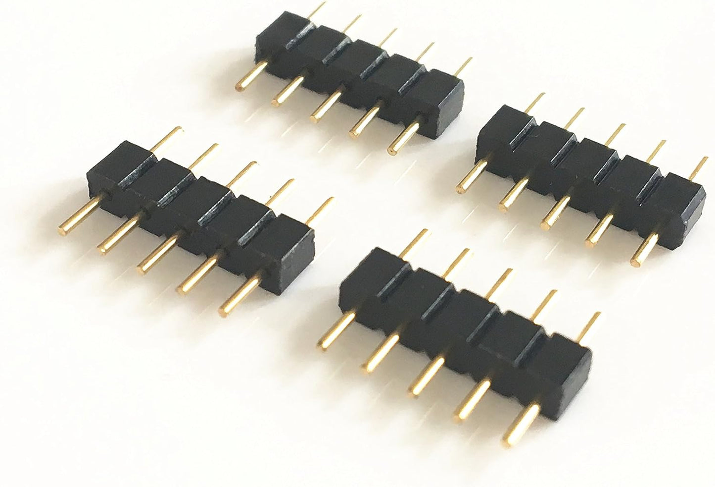 Cable extensión RGBW 5 colores 2uds 3.3pies conector LED SMD