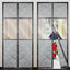 2 Cortinas magnéticas aislamiento térmico puerta ventana