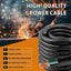 Cable alimentación portátil SJOOW 10 AWG 25 ft 3 conductores