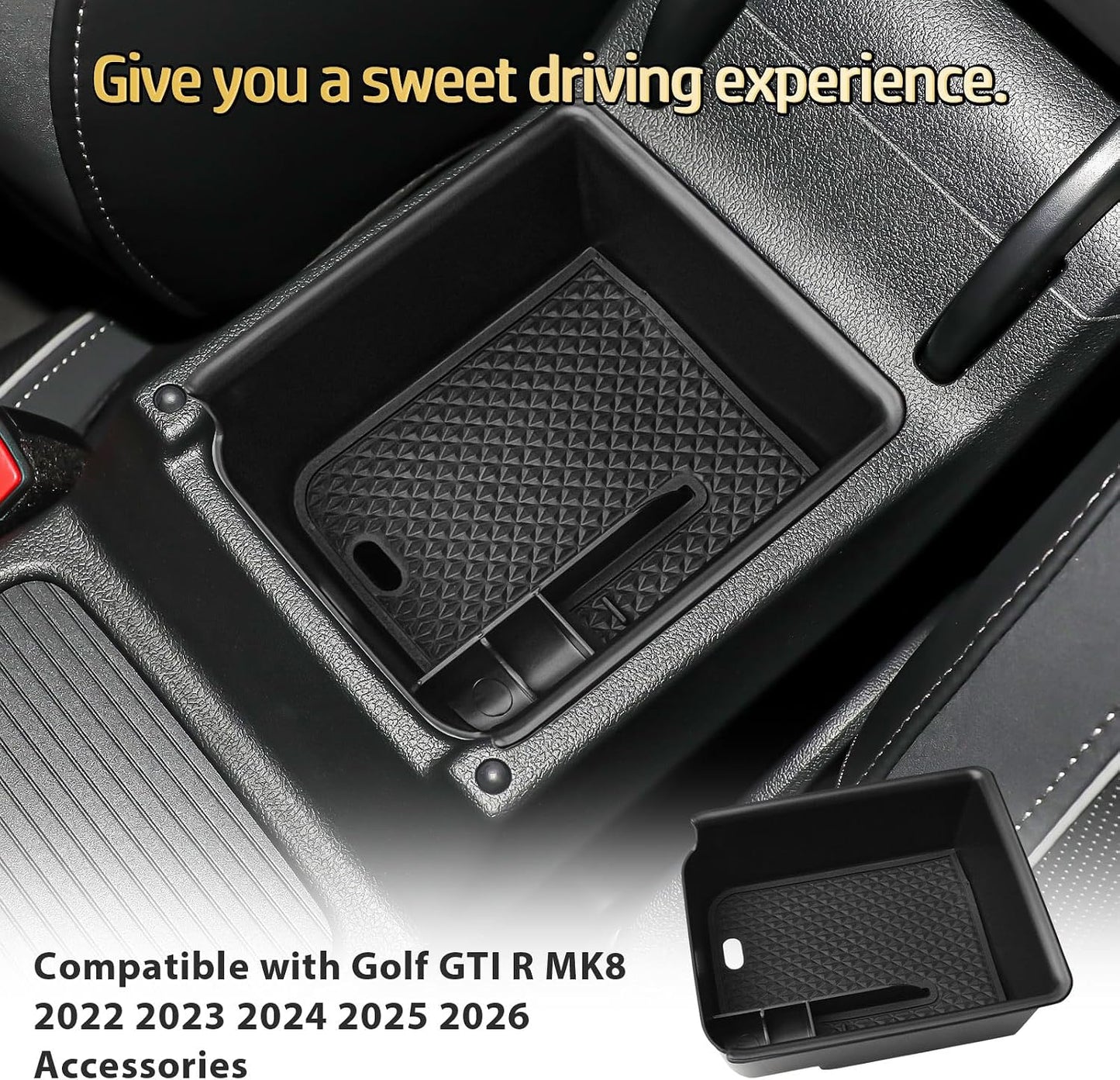 Bandeja consola central VW Golf GTI R MK8 2022