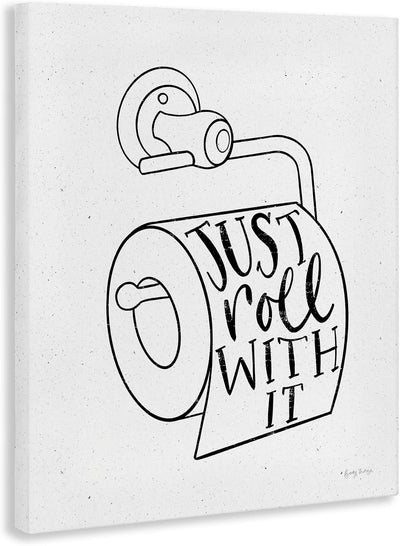 Set palabras humorístico para baño 36x48pulg