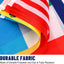 Banderas hispanas 22 países 8.2x5.5pulg decoración mes hispano