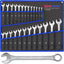 Set 25 Pzas Llaves Métricas Acero Mate 0.236-1.260"