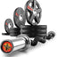 Set pesas olímpicas goma barra Blacksmith