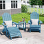 Taburete plegable Adirondack plástico HIPS para patio