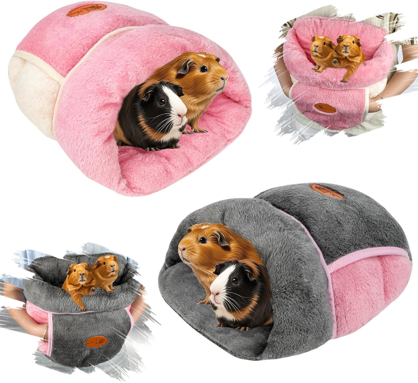 2 Pzas Escondite Conejillo Ropa Cama con Bolsillo