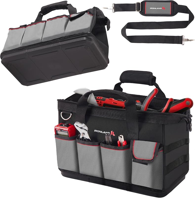 Bolsa herramientas 16.5pulg resistente asa y cremallera