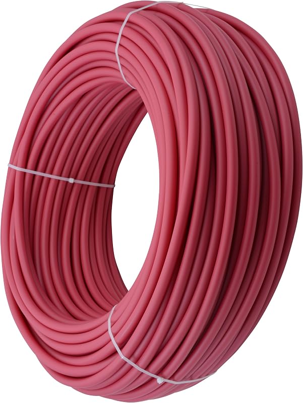 Tubo agua PEX-B rojo 1/2" x500 ft fontanería