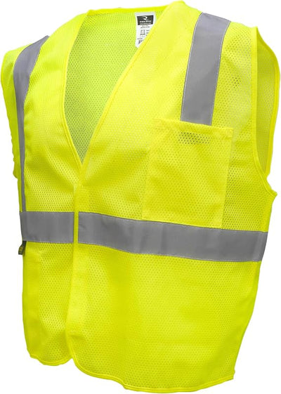 Chaleco seguridad malla clase 2 verde 2X