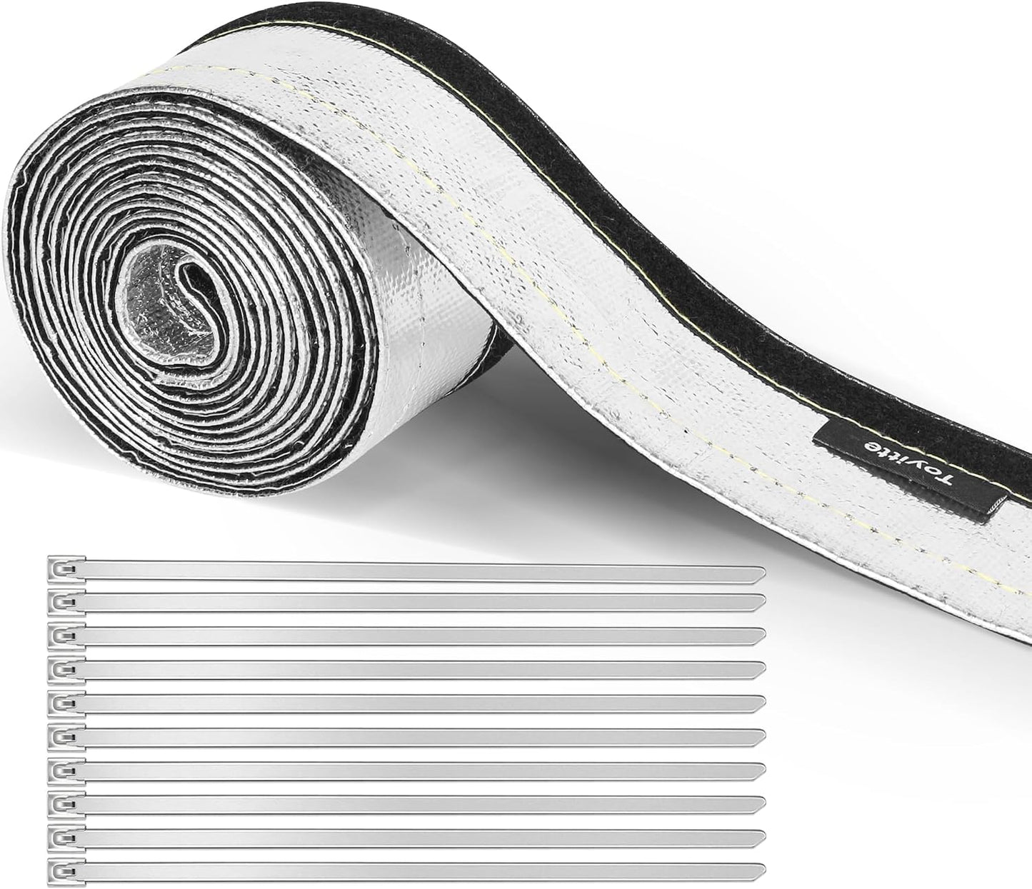Fundas térmicas aluminizadas para cables 1/2" x10ft