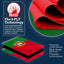 Bandera Portugal 3x5ft 3 capas resistente rasgaduras