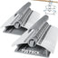 Perchas ajustables plástico antiderrap 11-14" para bebés