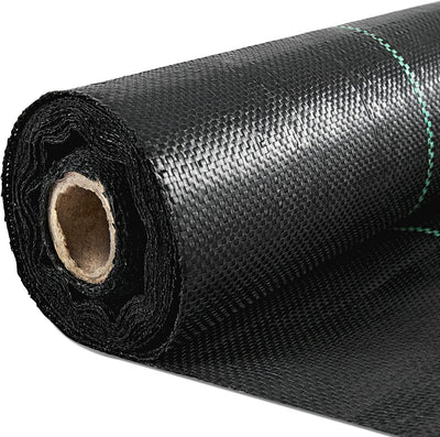 Tela geotextil 3x300ft para control de malezas jardinería