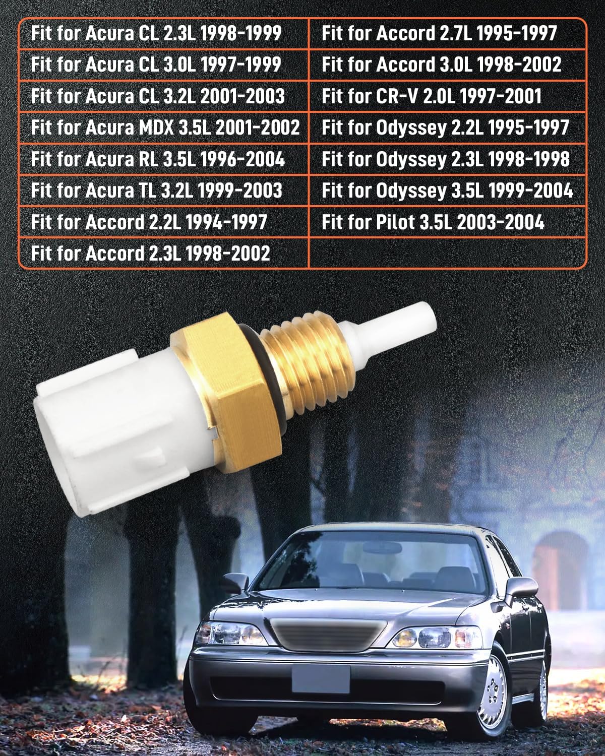 Sensor temperatura aire admisión para Accord Odyssey