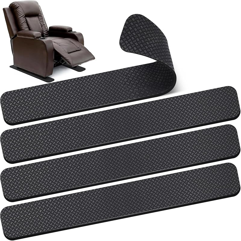 4 Almohadillas antideslizantes para muebles madera 30x4pulg
