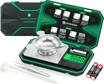 Báscula digital mg para joyería polvo oro gemas 6 unidades tara