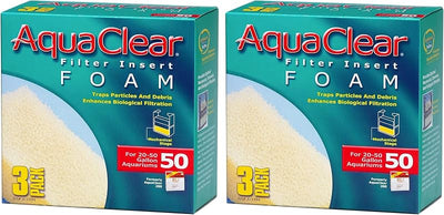 Insertos espuma Aquaclear pack 3 (pack 6 50gal)}