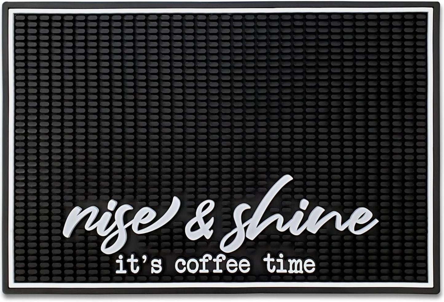 Tapete barra café 18x12pulg antideslizante PVC