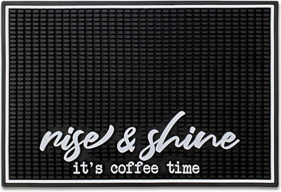 Tapete barra café 18x12pulg antideslizante PVC