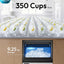Máquina hielo pepitas acero inox 80lb/24h con filtro
