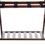 Estantería para equipaje madera maciza con estante