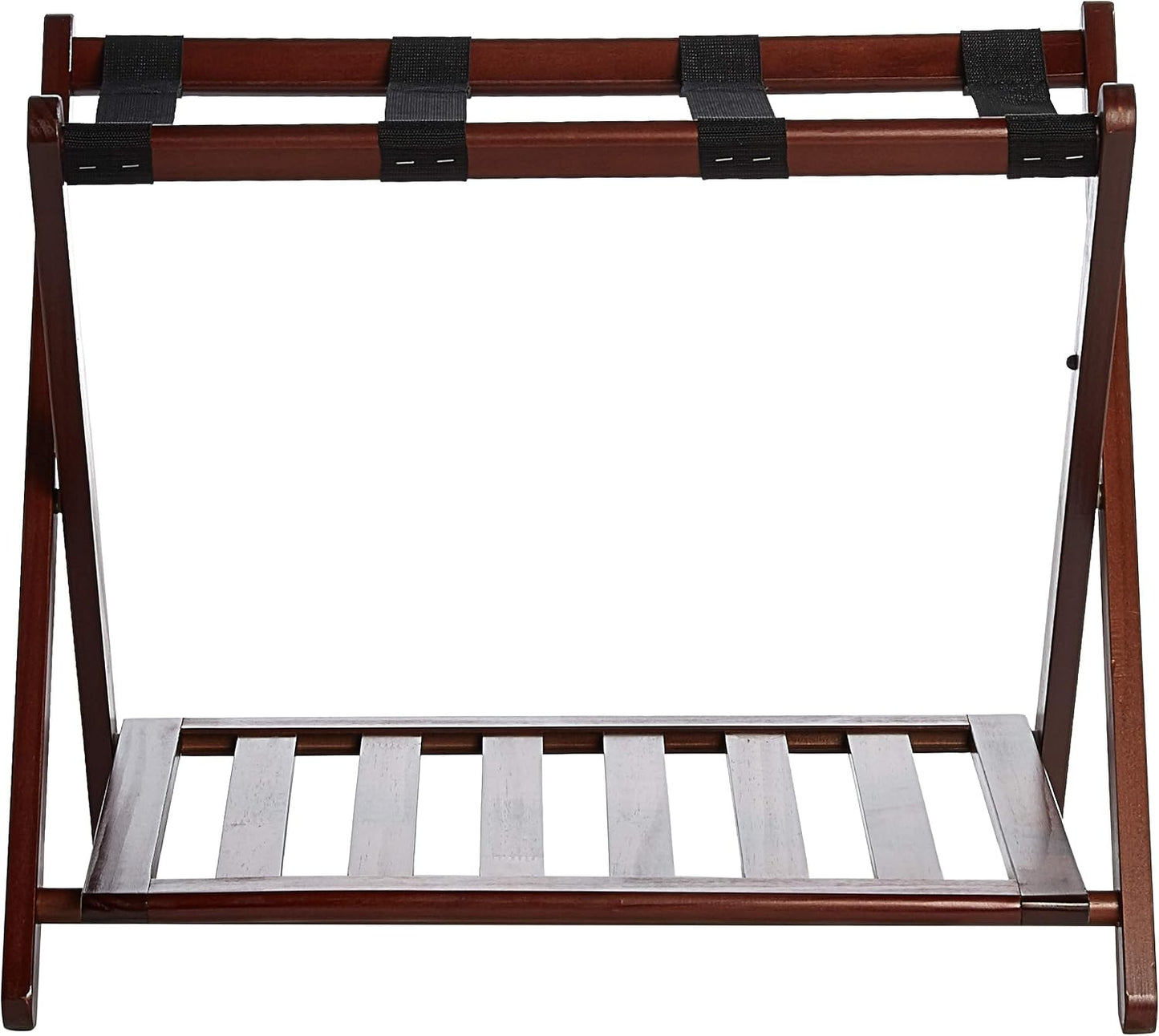 Estantería para equipaje madera maciza con estante