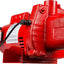 Bomba chorro pozo poco profundo hierro fundido 1 HP rojo