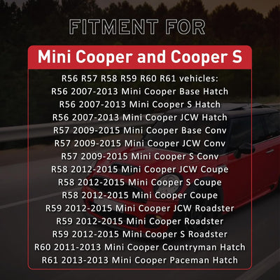Manija maletero Mini Cooper con lámpara negra
