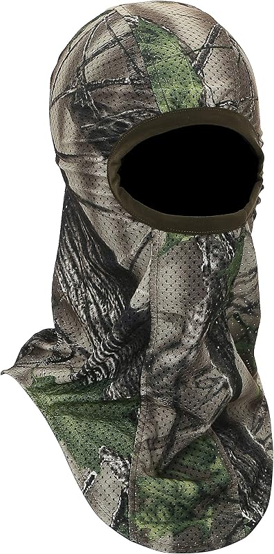 Set guantes y máscara camuflaje caza transpirables
