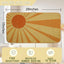 Tapete entrada antiderrap 30x17" estilo boho