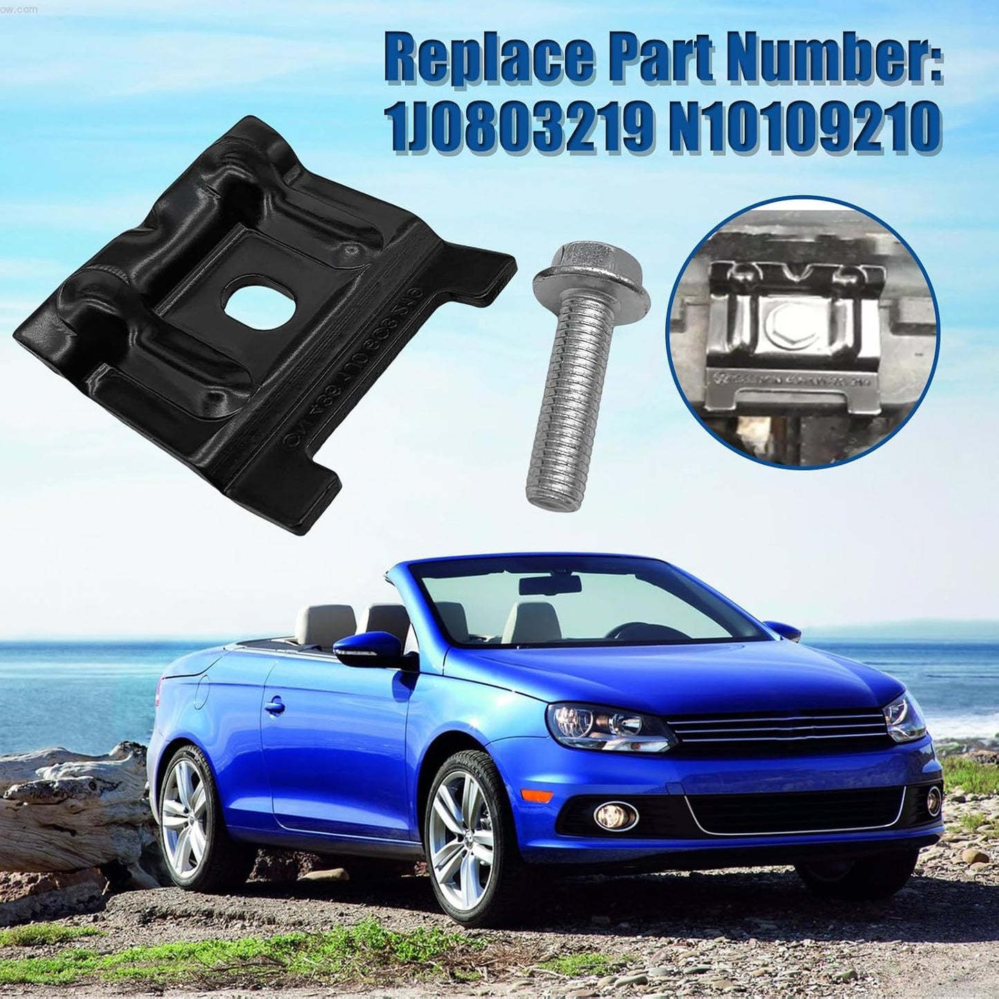 Batería sujeción panel abrazadera ajuste Audi VW Jetta Golf MK4