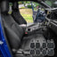 Funda asiento Toyota Tacoma 2025 PU negro 5 asientos todo
