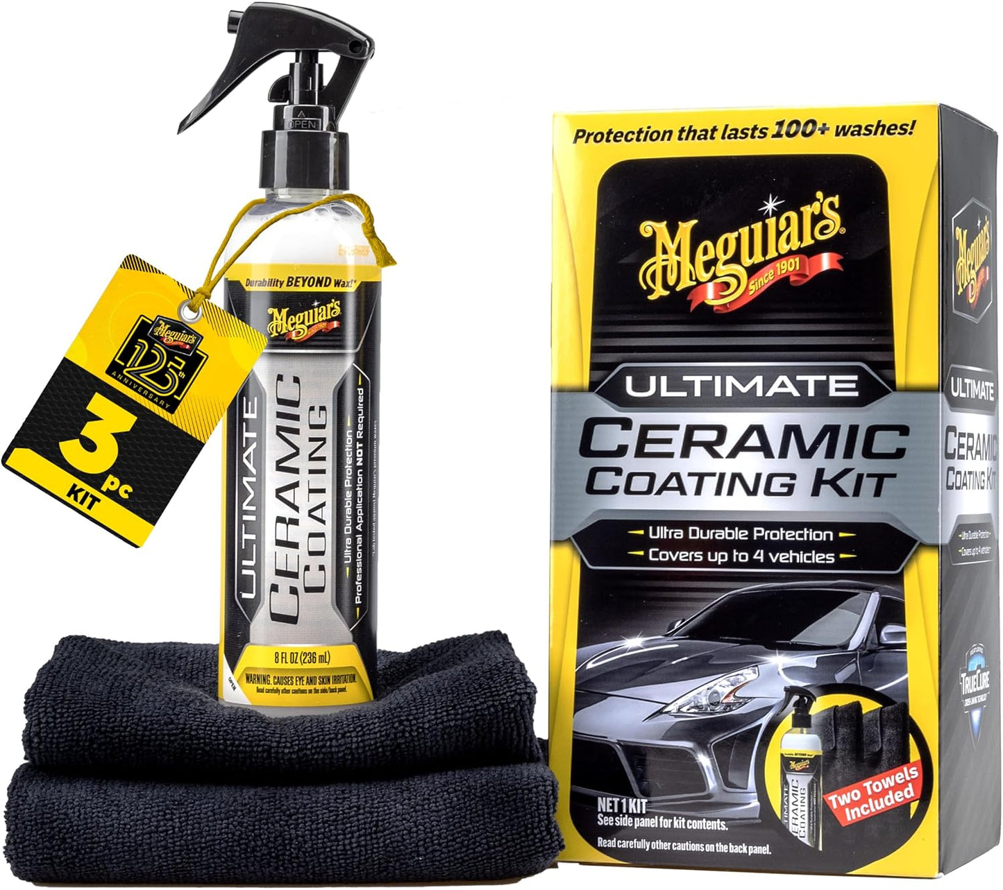 Kit revestimiento cerámico para autos Meguiar's ultra