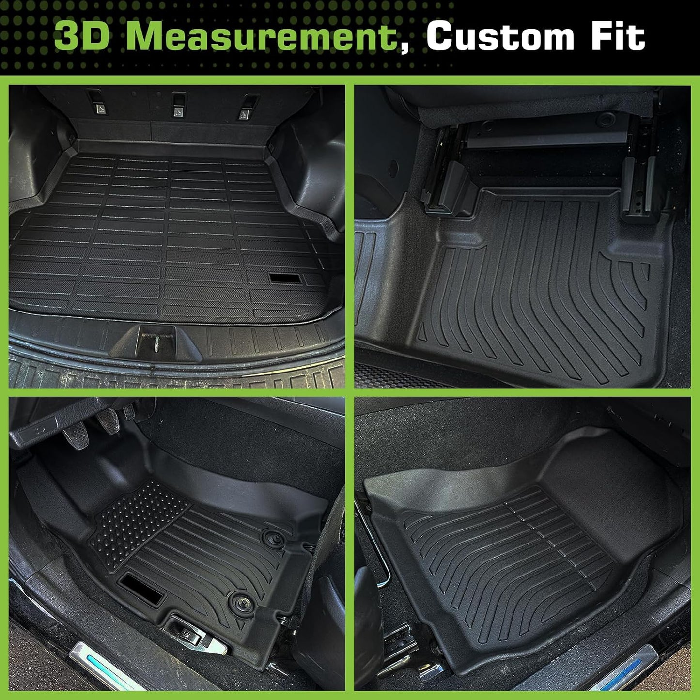 Alfombrillas Ford Escape 20-26 TPE impermeable antiderrap