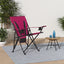 Silla camping XXL Dual Lock plegable 400lb deportes