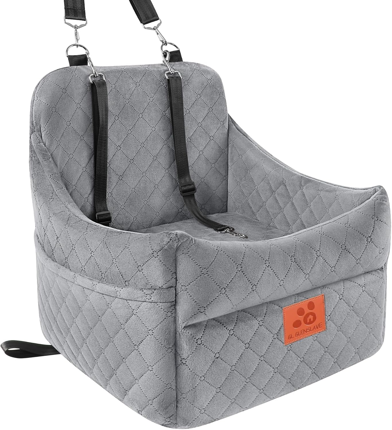 Asiento automóvil perros cojín grueso desmontable